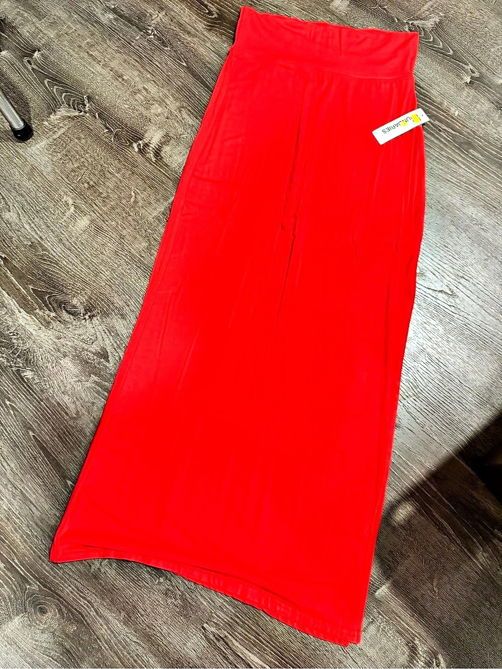 No Boundaries Red Maxi Skirt Size Medium